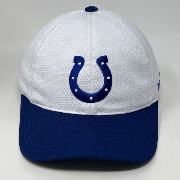 Indianapolis Colts Baseball Hat Cap Puma White Strapback NFL Pro Line Football - Picture 10 of 10